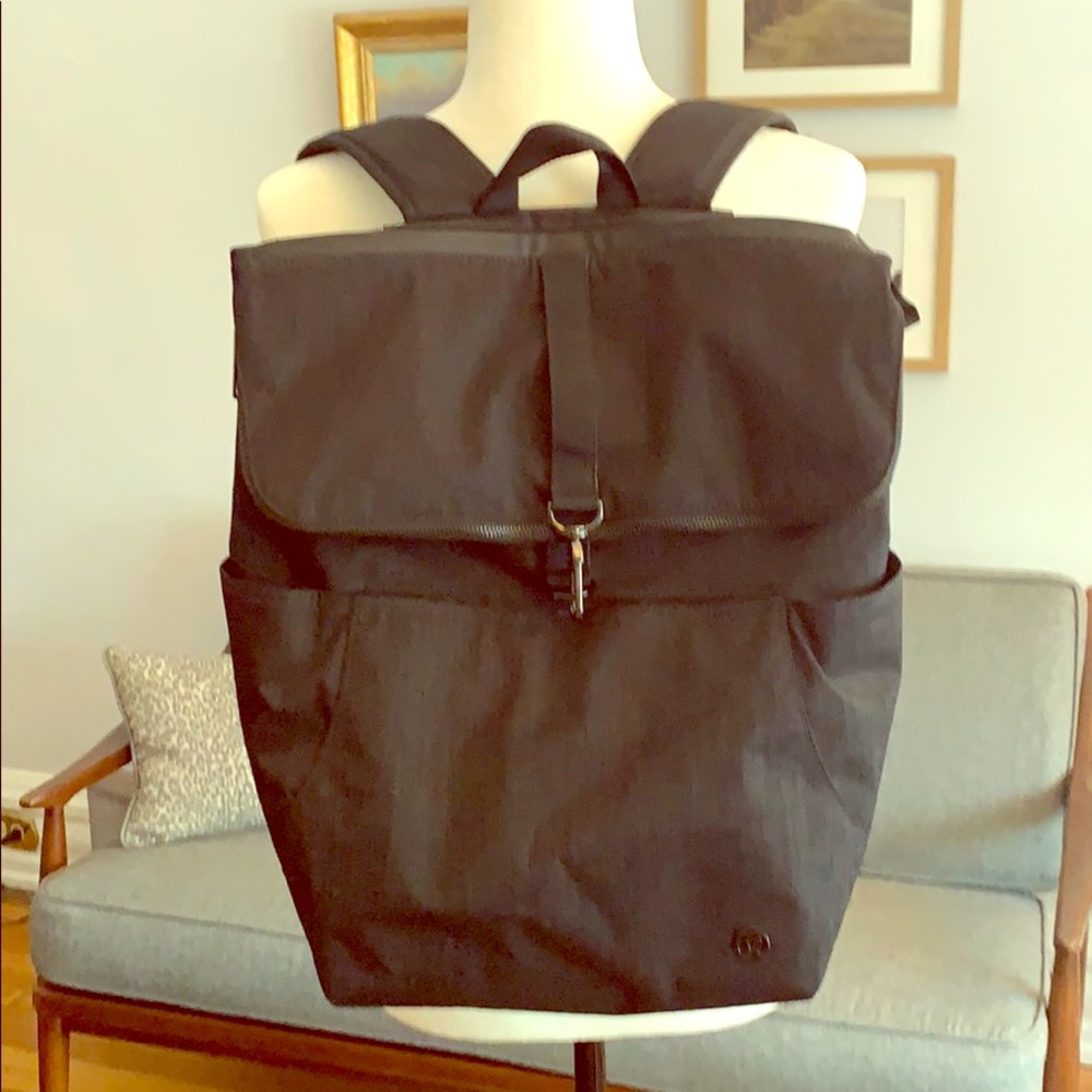 lululemon athletica Black Backpack